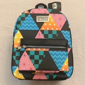 Demon Slayer: Kimestu no Yaiba Mini Backpack- NWT